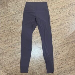 Lululemon align purple leggings 25” size 4